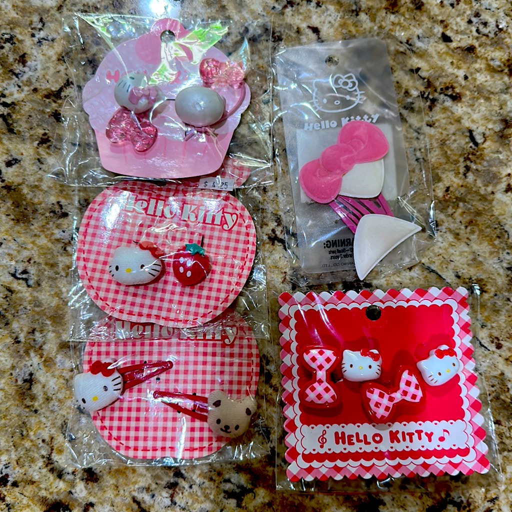 Hello Kitty Hair Accessories Brand New